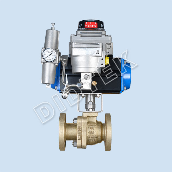  Automation Electric Motor Operator DBB Ball Valve 